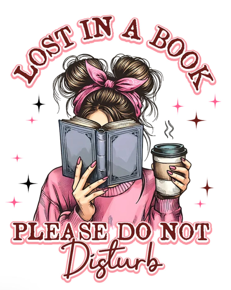 Lost In A Book Please Do Not Disturb Shirt