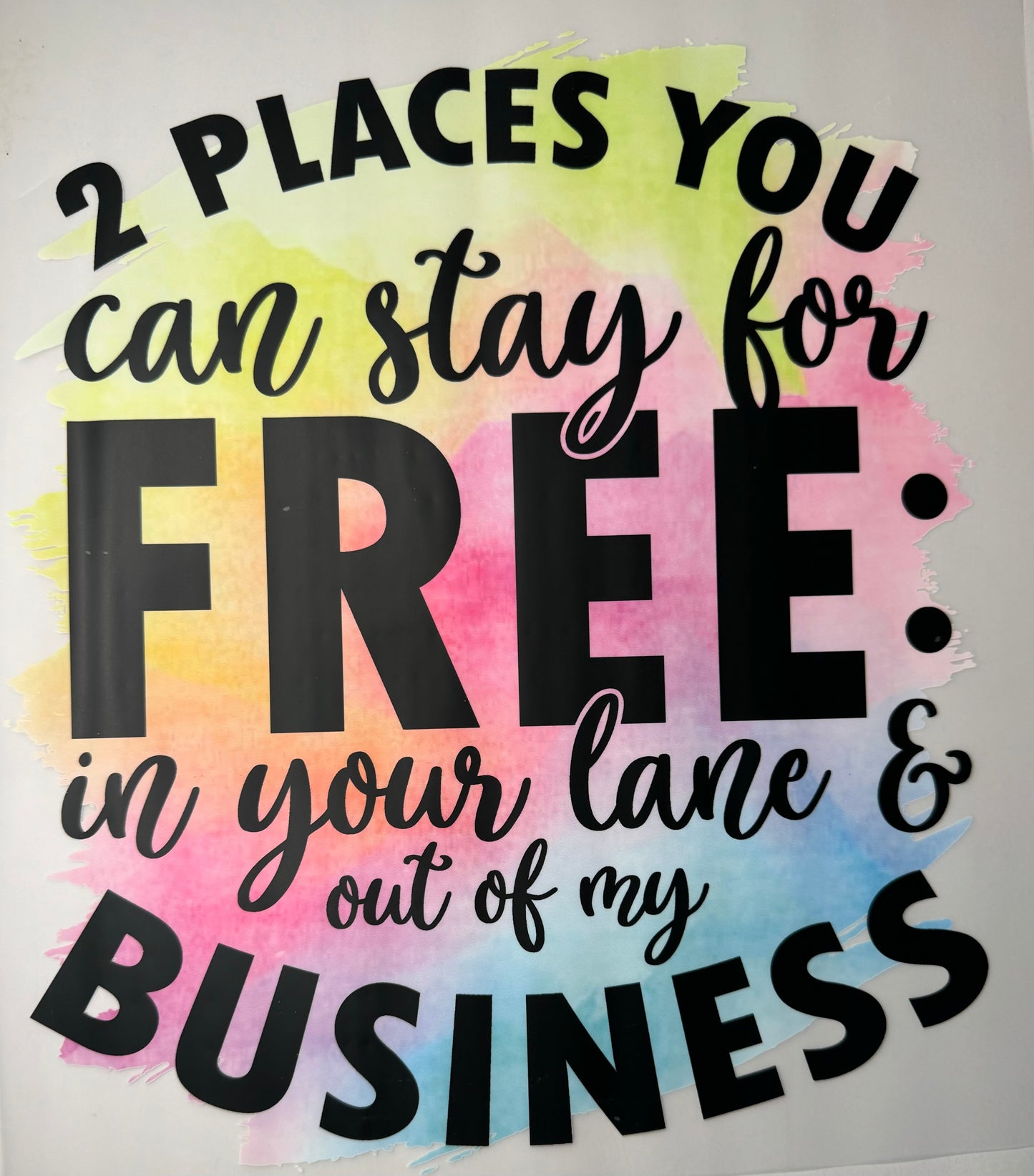 Stay for Free Shirt
