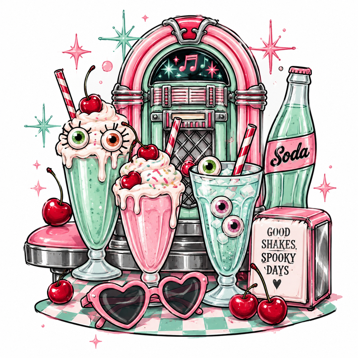 Retro Monster Diner