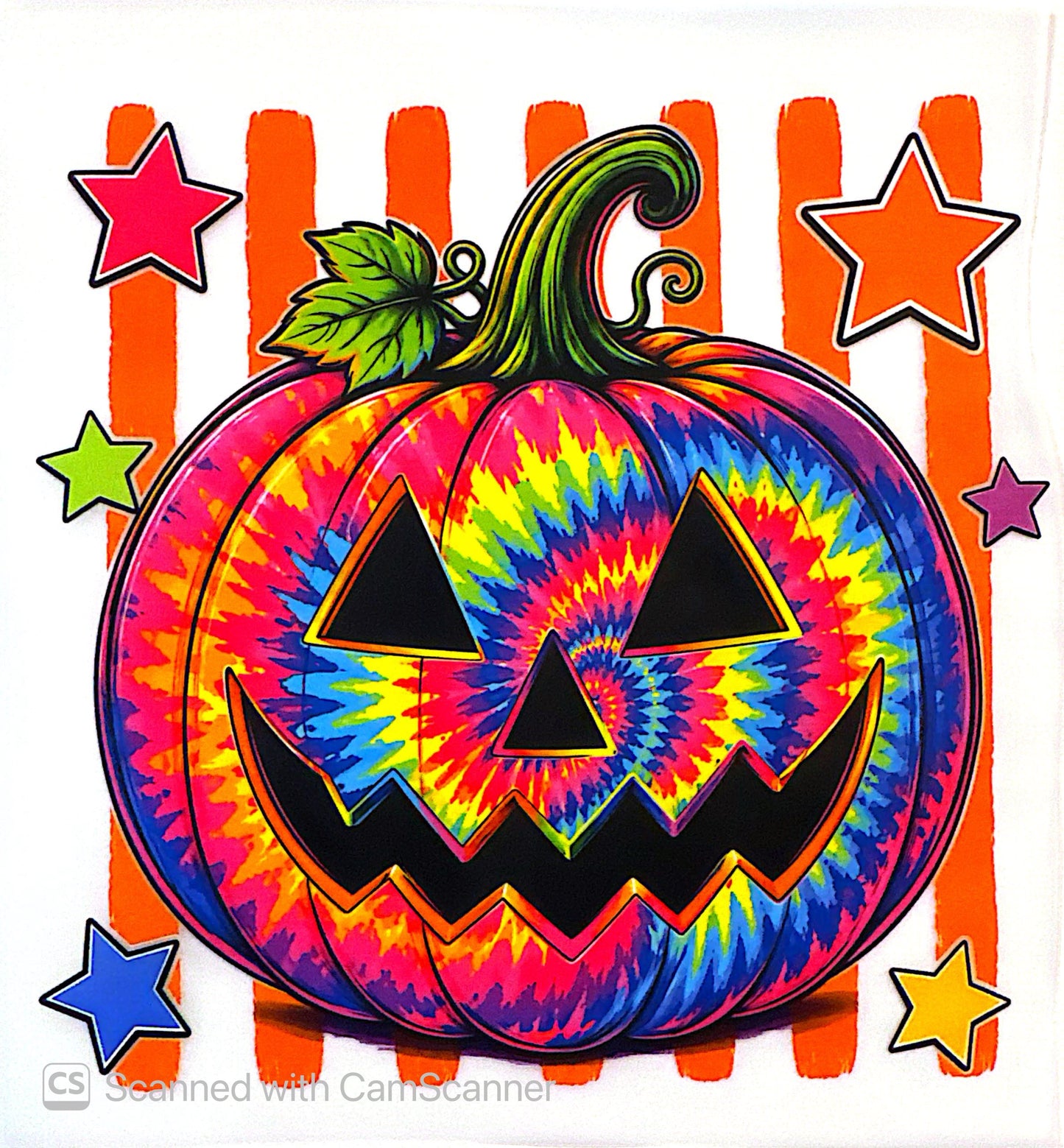 Tie-Dye Pumpkin
