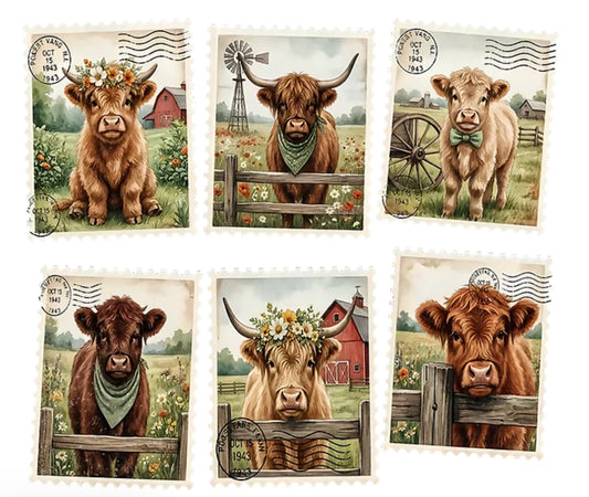Cow Stamp Shirt