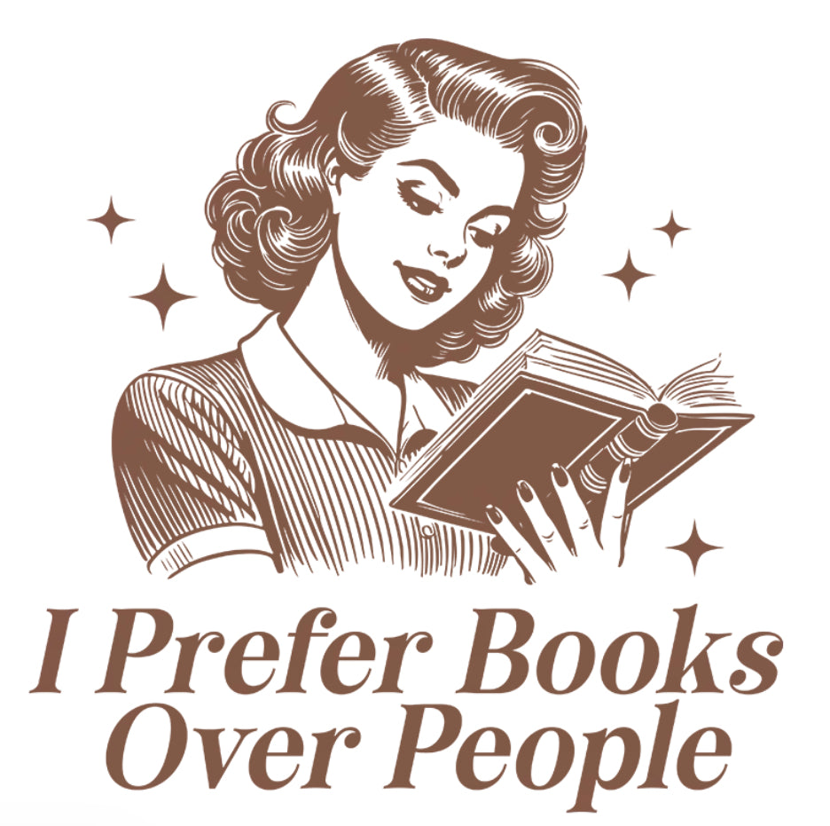 I Prefer Books Over People Shirt