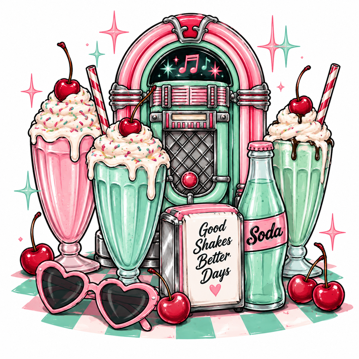 Retro Monster Diner