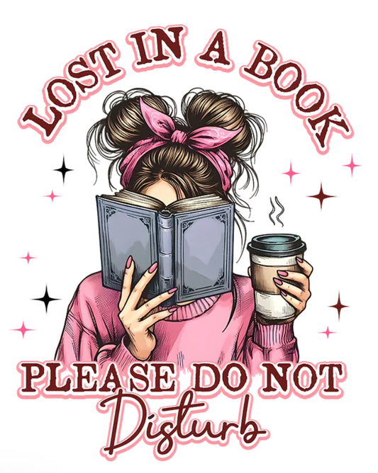 Lost In A Book Please Do Not Disturb Shirt
