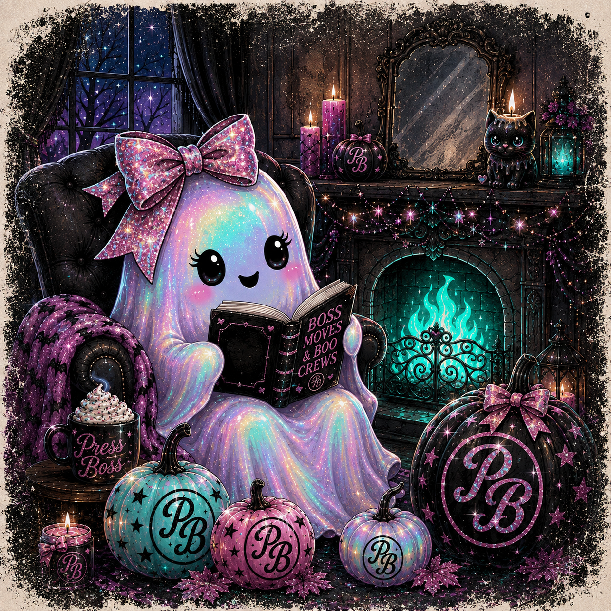 Iridescent Press Boss Ghost