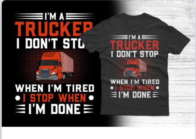 Don’t Stop Trucker Shirt
