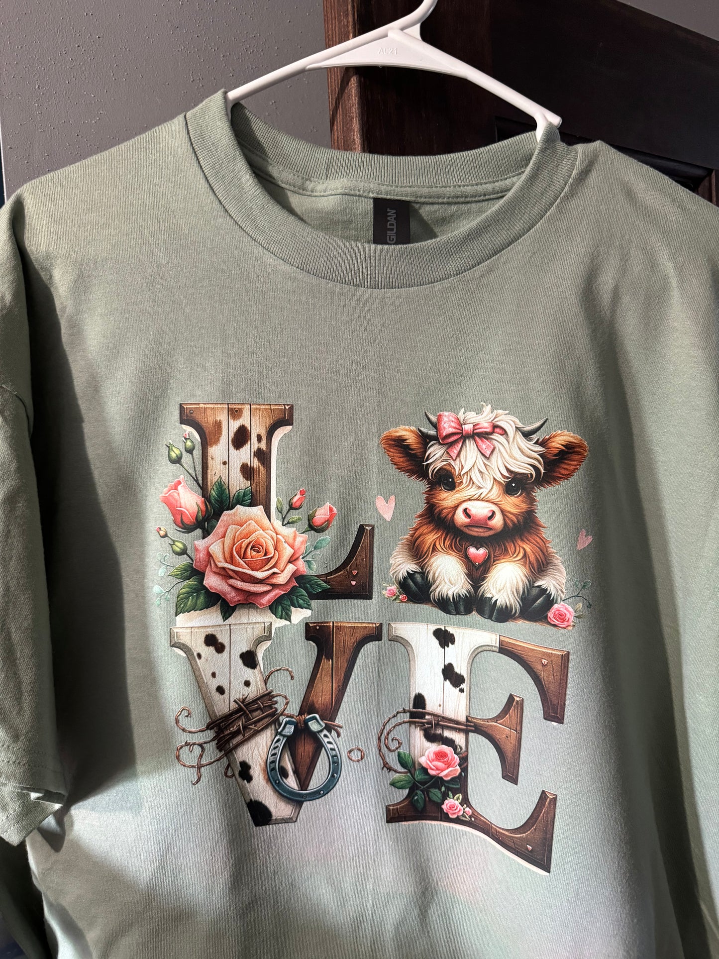 Cow Love on Sage