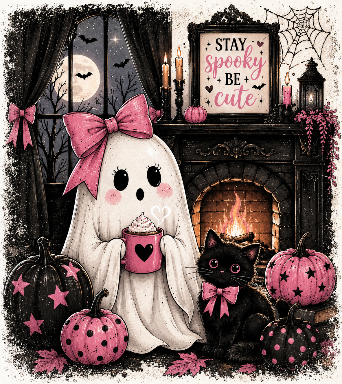 Stay Spooky Be Cute Ghost