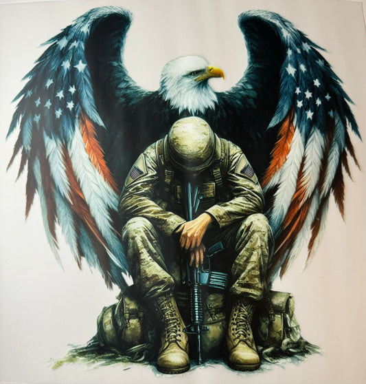 Memorial Day Eagle Soldier Shirt
