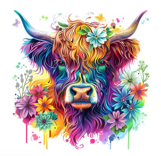 Rainbow Cow 3 Shirt