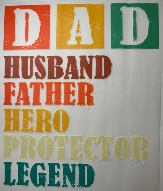 Dad Husband Father Hero Shirt
