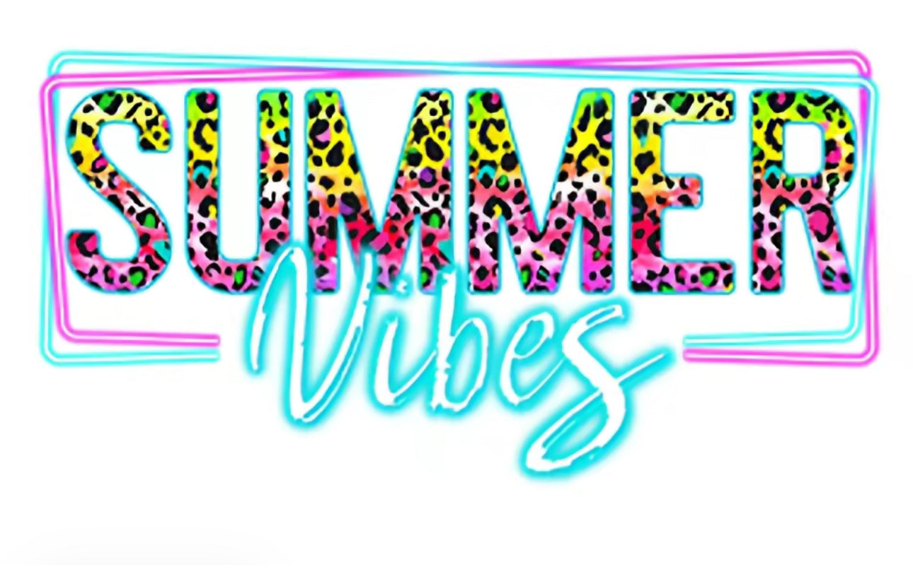 Summer Vibes Cheetah Shirt