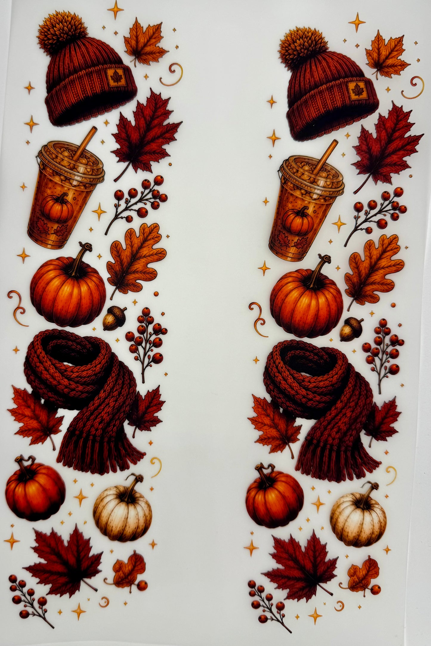 Fall Raccoon w/Sleeves