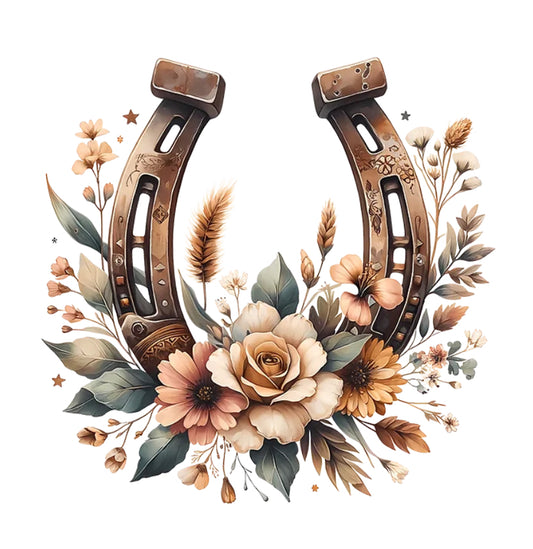 Horseshoe Flowers Shirt