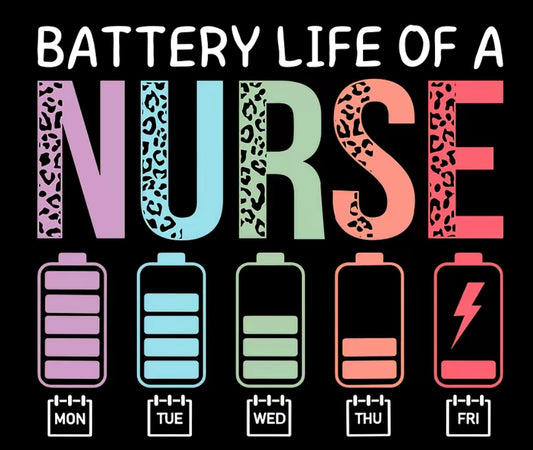 Battery Life of a Nurse Shirt