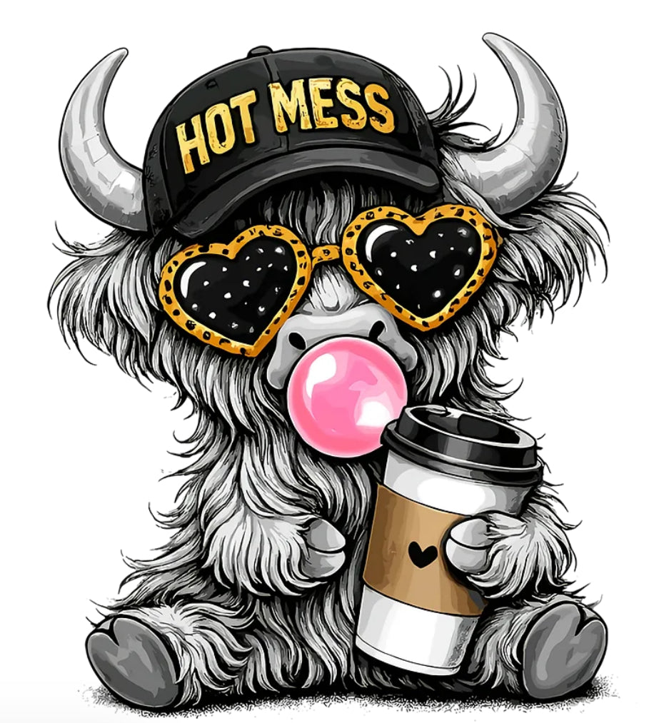 Hot Mess Cow Shirt