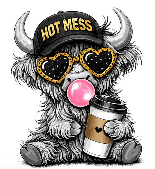 Hot Mess Cow Shirt