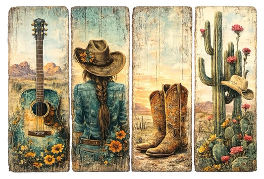 Cowgirl Bookmark Style