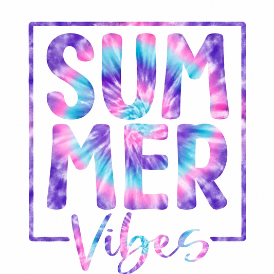 Summer Vibes Tie Dye Shirt