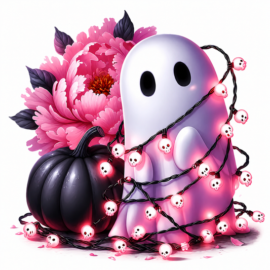 Cute Ghostie in Lights