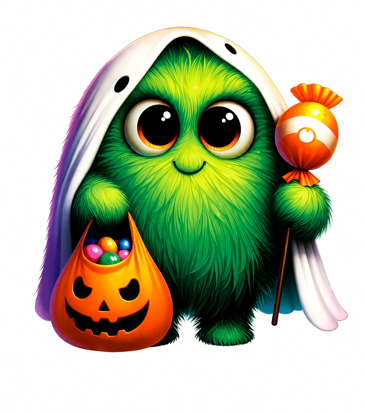 Green Monster Trick or Treat