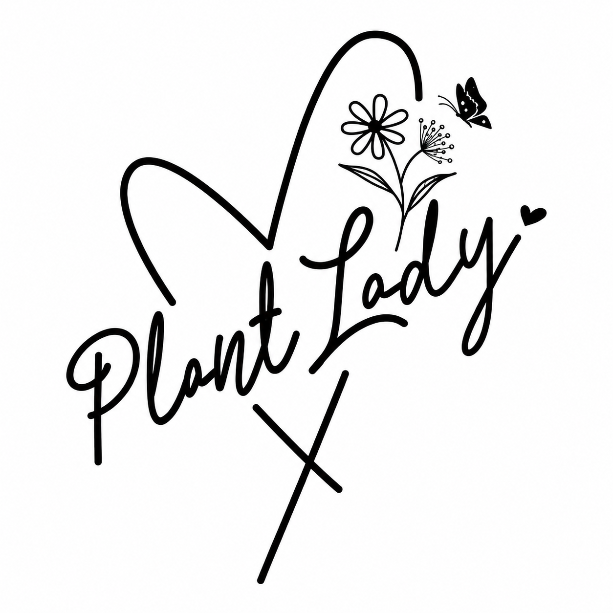 Plant Lady Heart