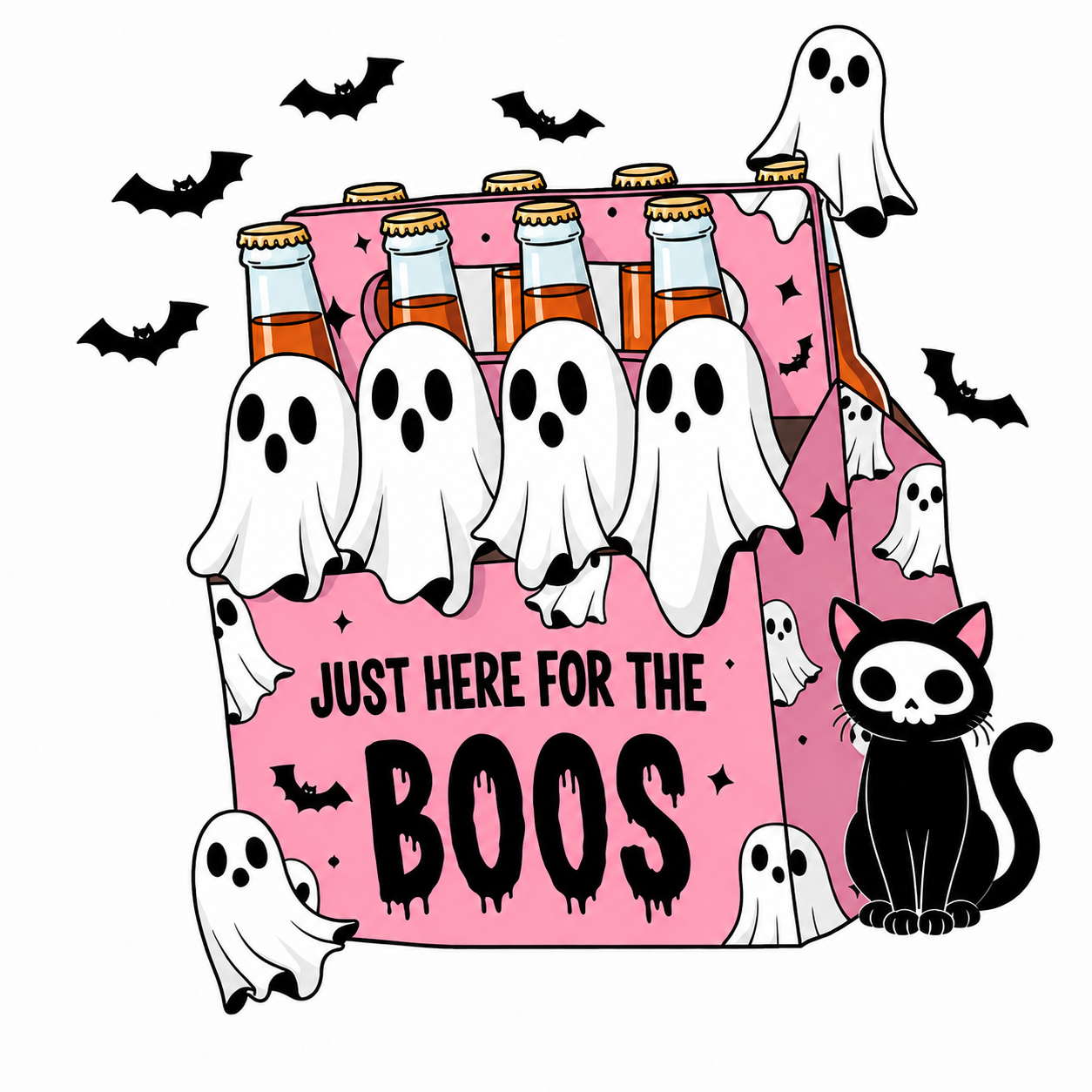 Just Here for the Boos (6-pack)